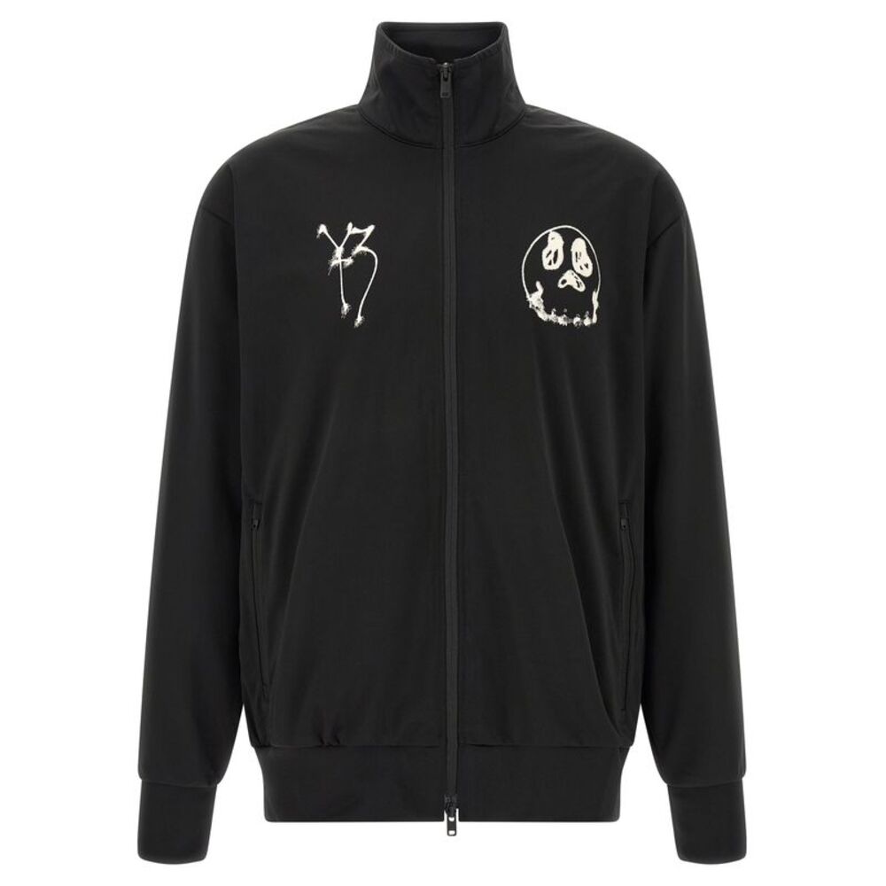 Y-3 Men 'Track Top  Gfx Nyln ' Printed Zip Sweatshirt